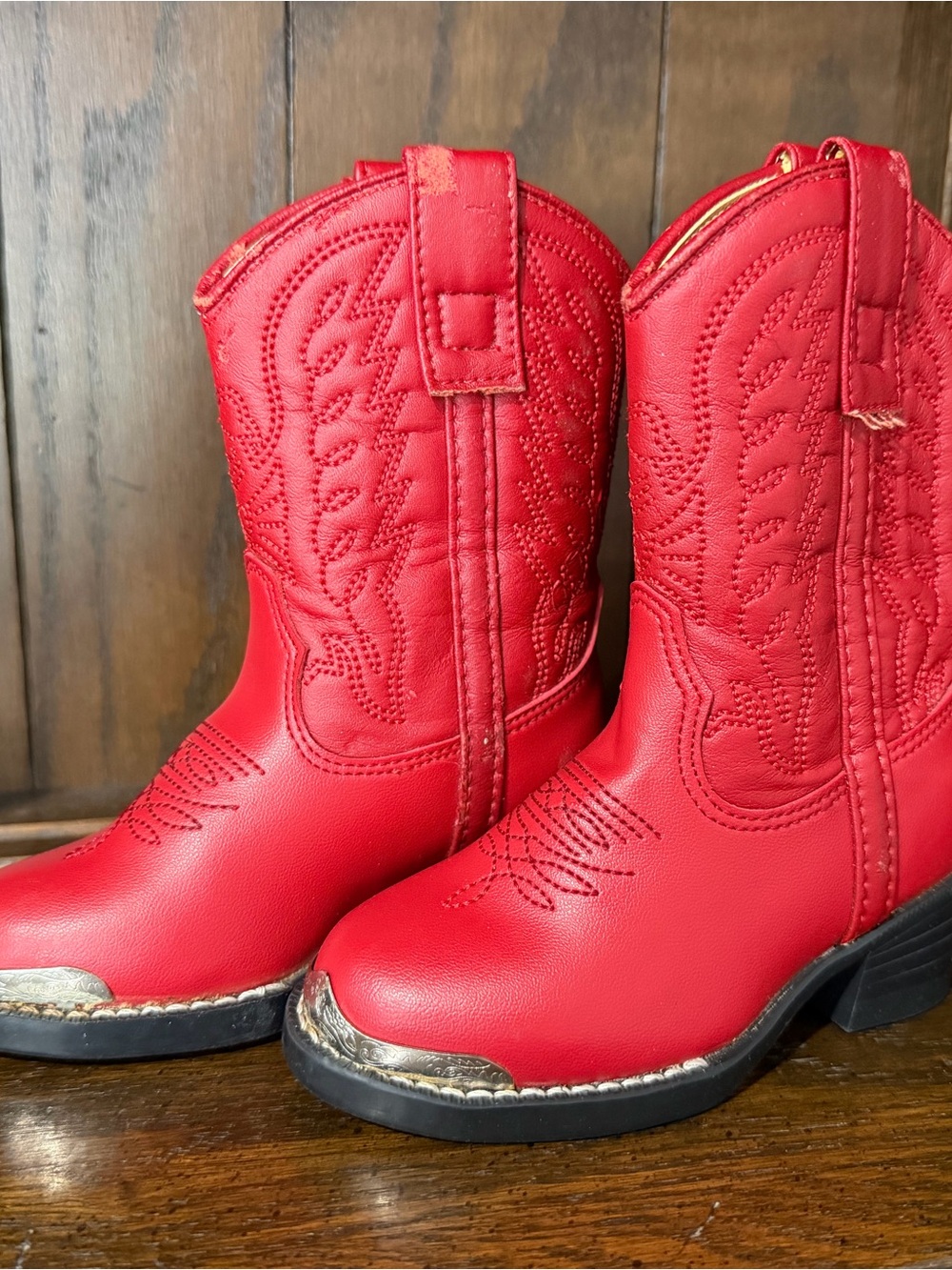 Durango Red Kids Cowboy Boots